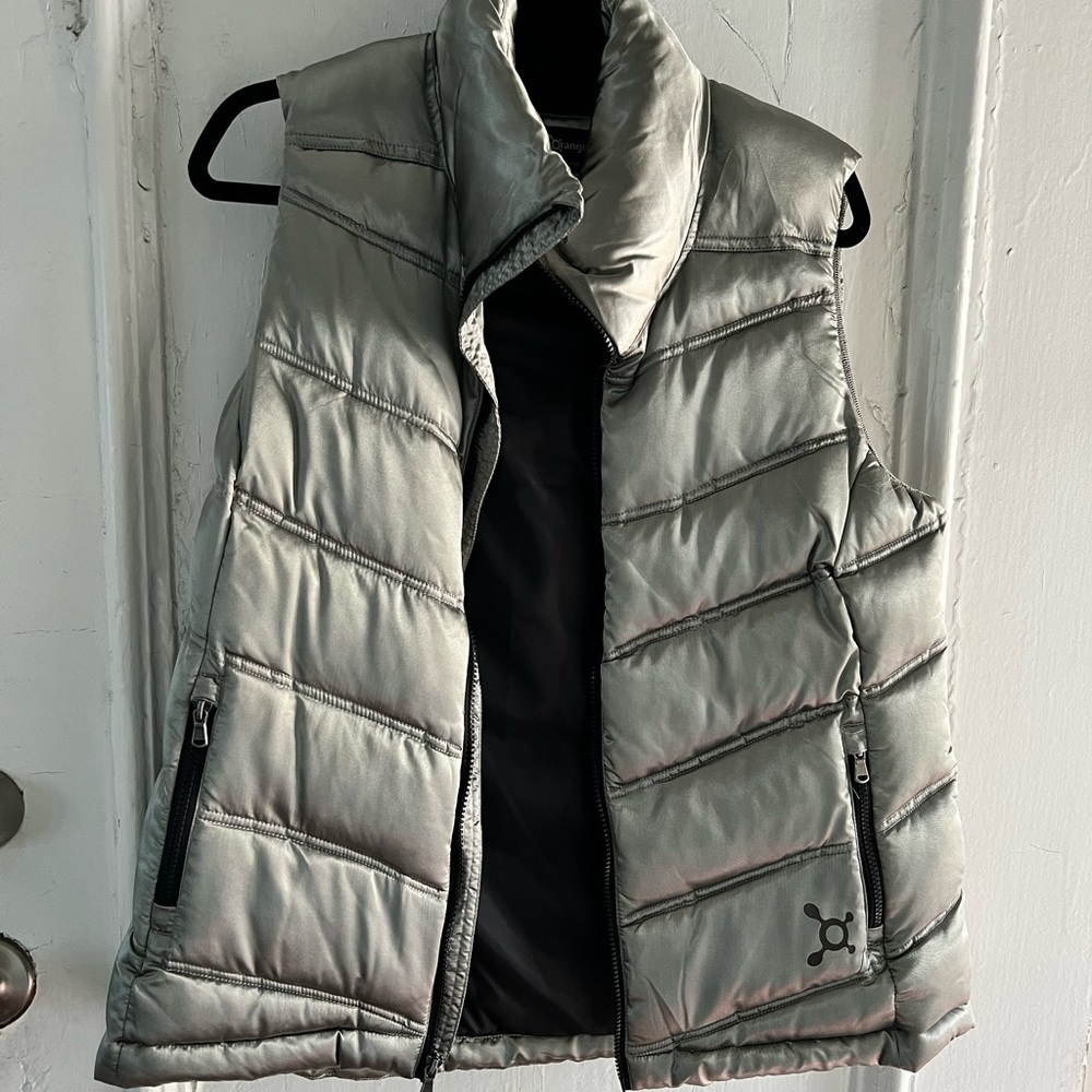 Orangetheory fitness Silver Puffer Vest
